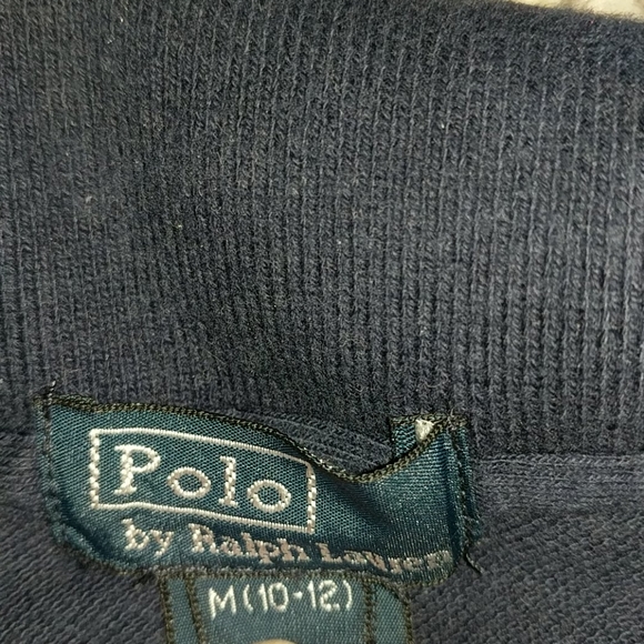 Polo boys red & blue striped shirt - Picture 4 of 4